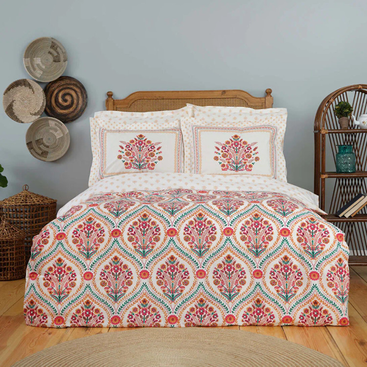 Karaca Home Carmenta 100% Cotton Double Duvet Cover Set – Kiremit