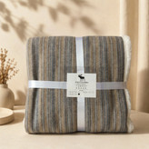 پتوی یک نفره دو رو Abercrombie ترک | لطافت بینظیر با کاربرد پتو و شال مبل