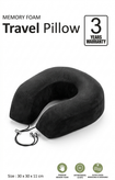 بالش دور گردنی طبی مموری فوم Comfy Life مدل Travel Pillow با طراحی ارگونومیک و پشتی مسطح